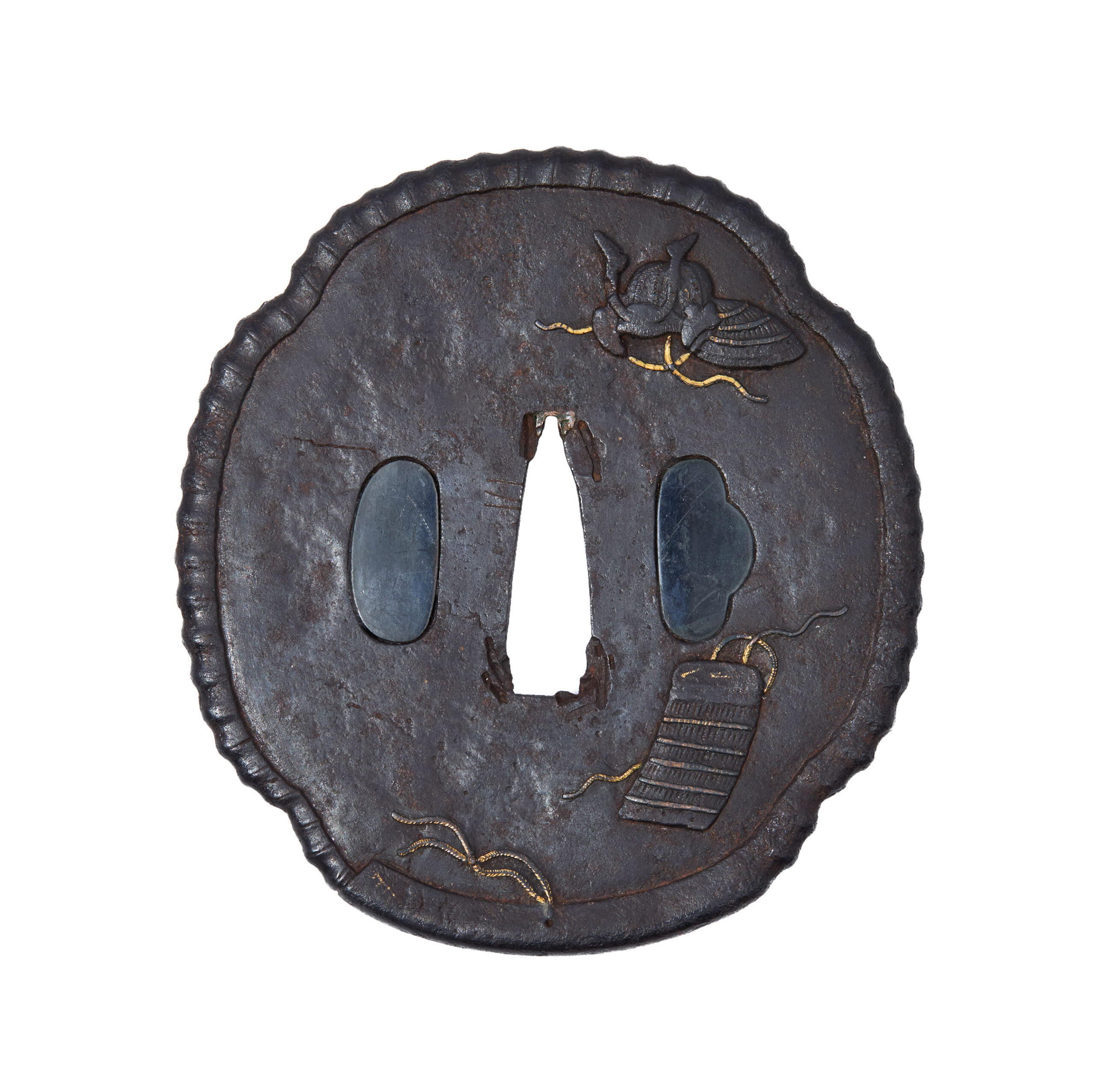 Antique Tsuba for Samurai Sword (T-878) - Image 3