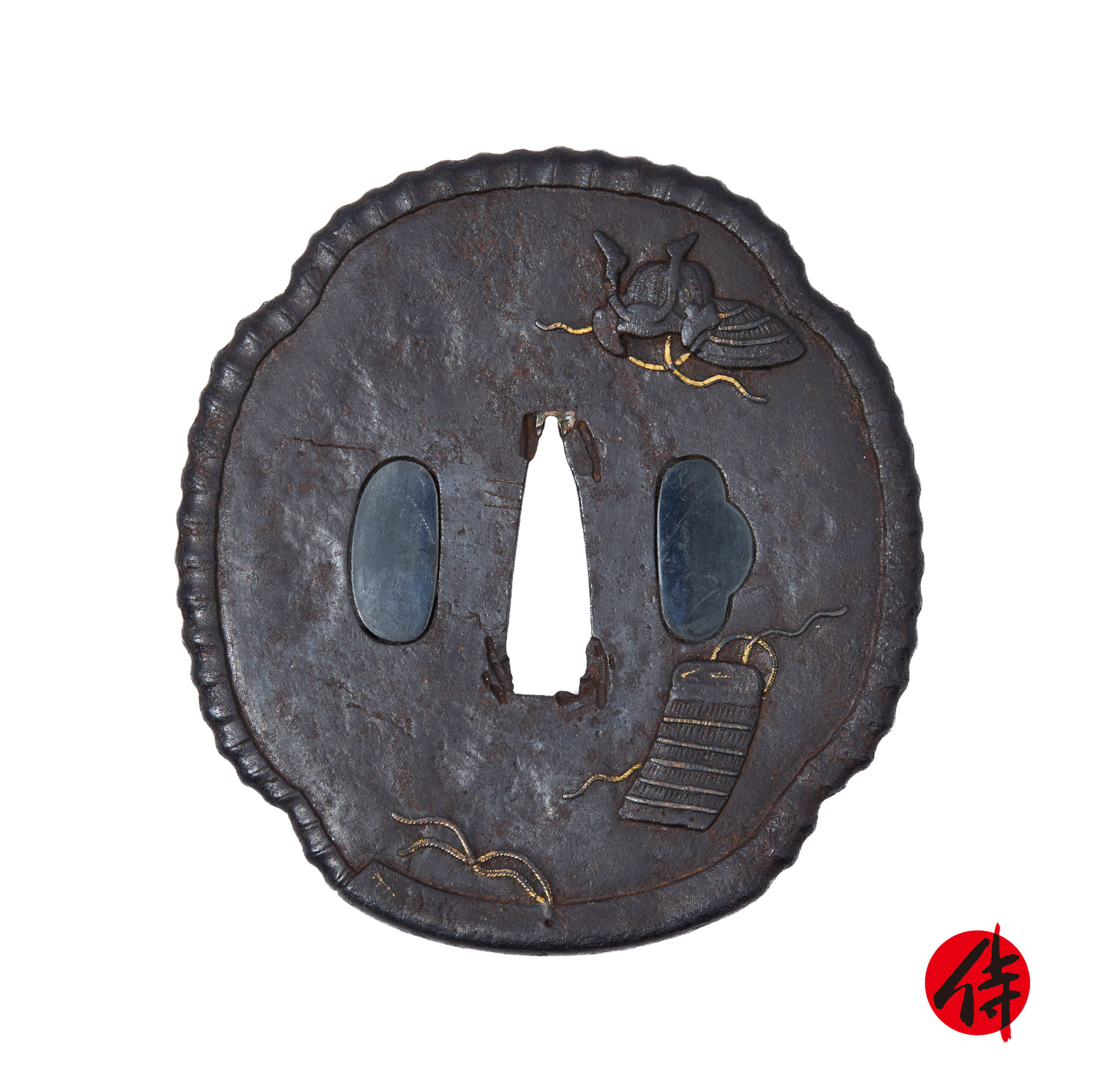 Antique Tsuba for Samurai Sword (T-878)
