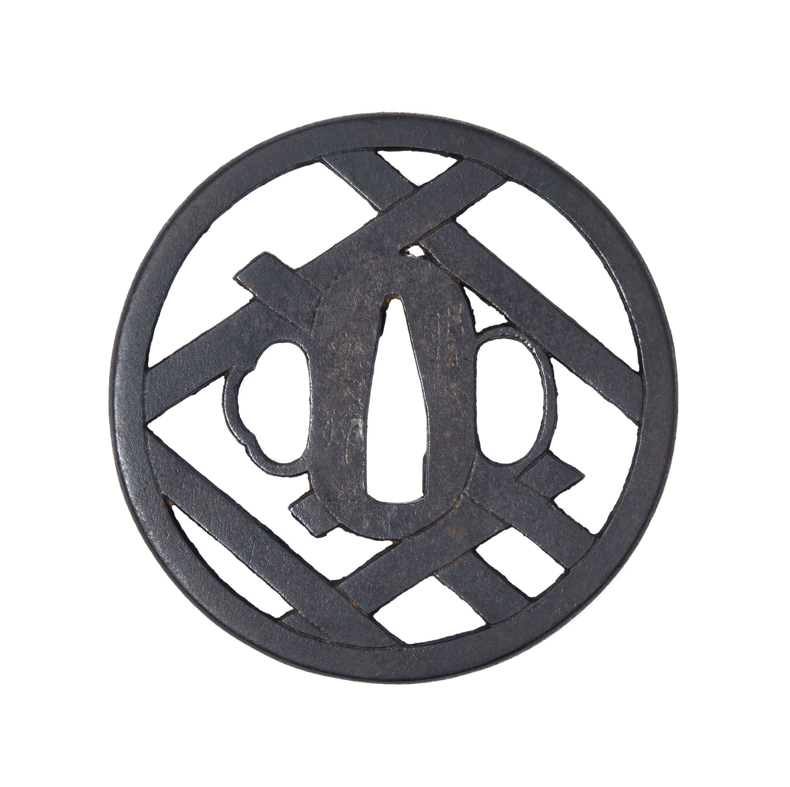 Antique Tsuba for Samurai Sword (T-880) - Image 3