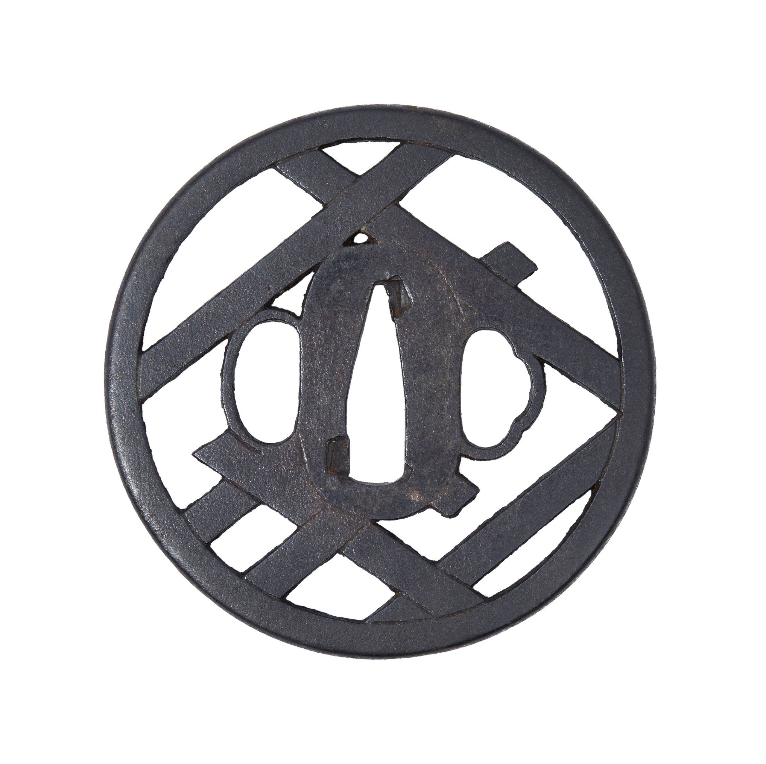 Antique Tsuba for Samurai Sword (T-880) - Image 4