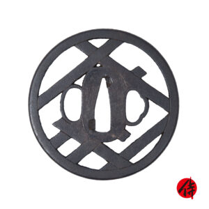 Antique Tsuba for Samurai Sword (T-880)