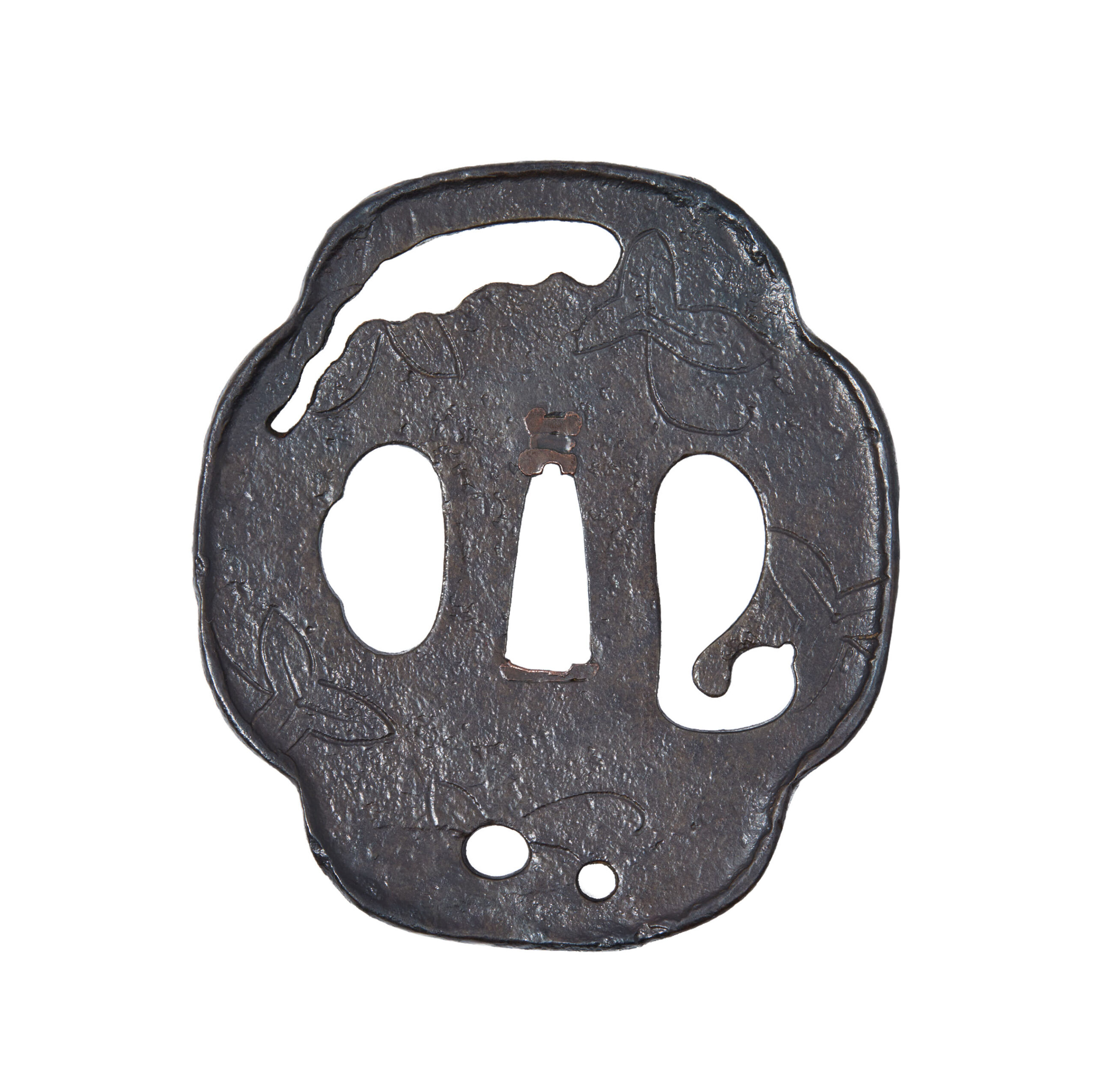 Antique Tsuba for Samurai Sword (T-881) - Image 4