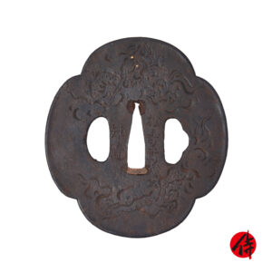 Antique Tsuba for Samurai Sword (T-882)
