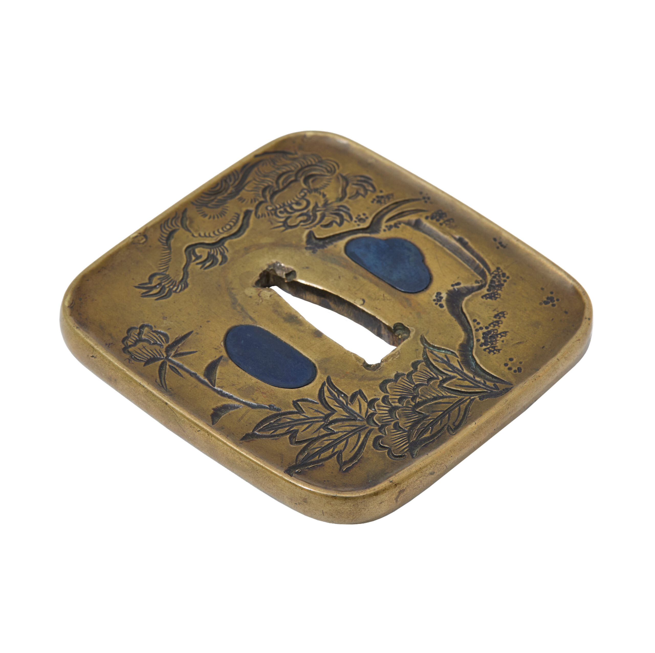 Antique Tsuba for Samurai Sword (T-877) - Image 6