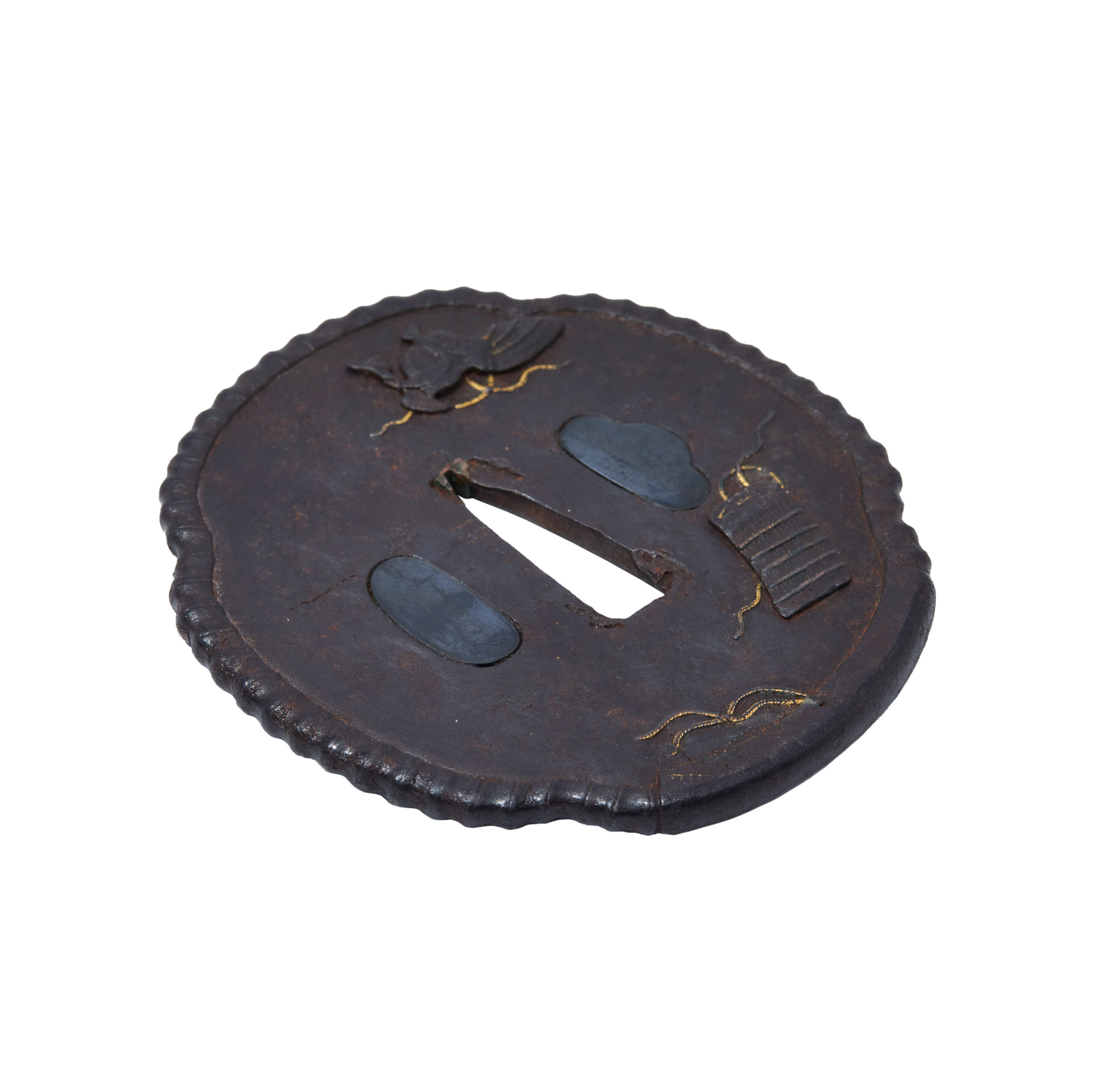 Antique Tsuba for Samurai Sword (T-878) - Image 6