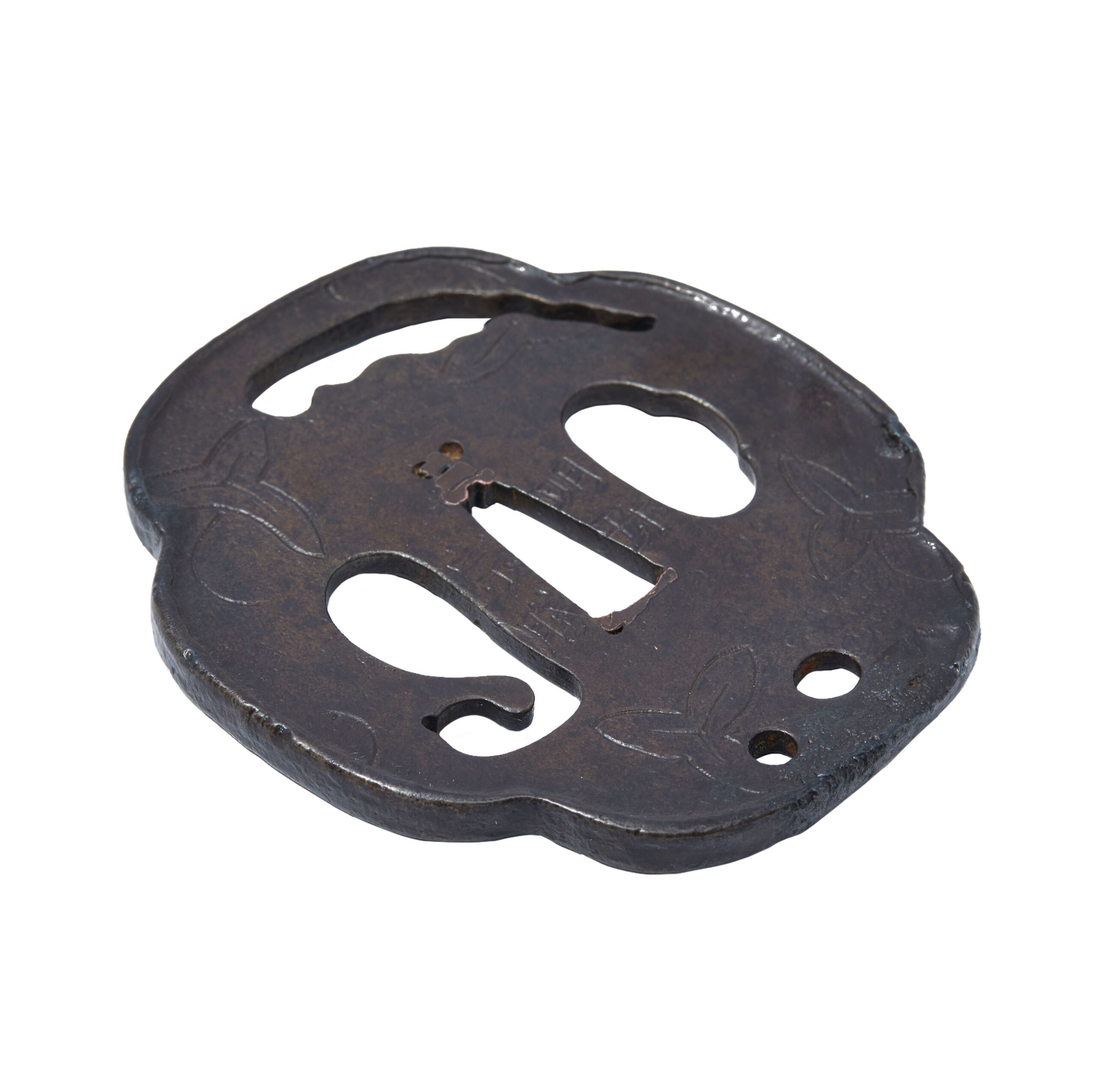 Antique Tsuba for Samurai Sword (T-881) - Image 6