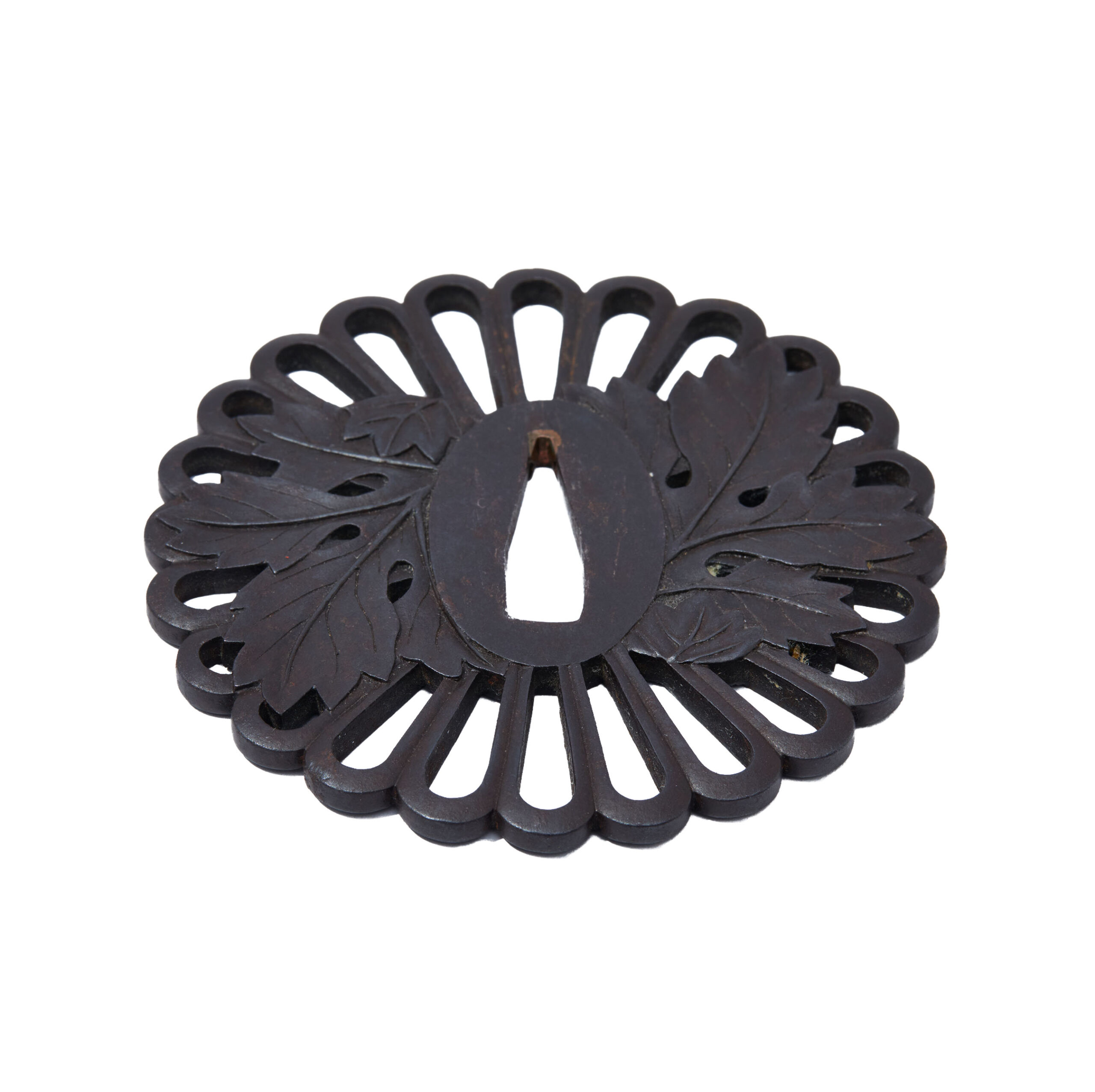 Antique Tsuba for Samurai Sword with NBTHK <strong><span style="color: #ff0000;">Tokubetsu Hozon</span></strong> Certificate (T-874) - Image 6