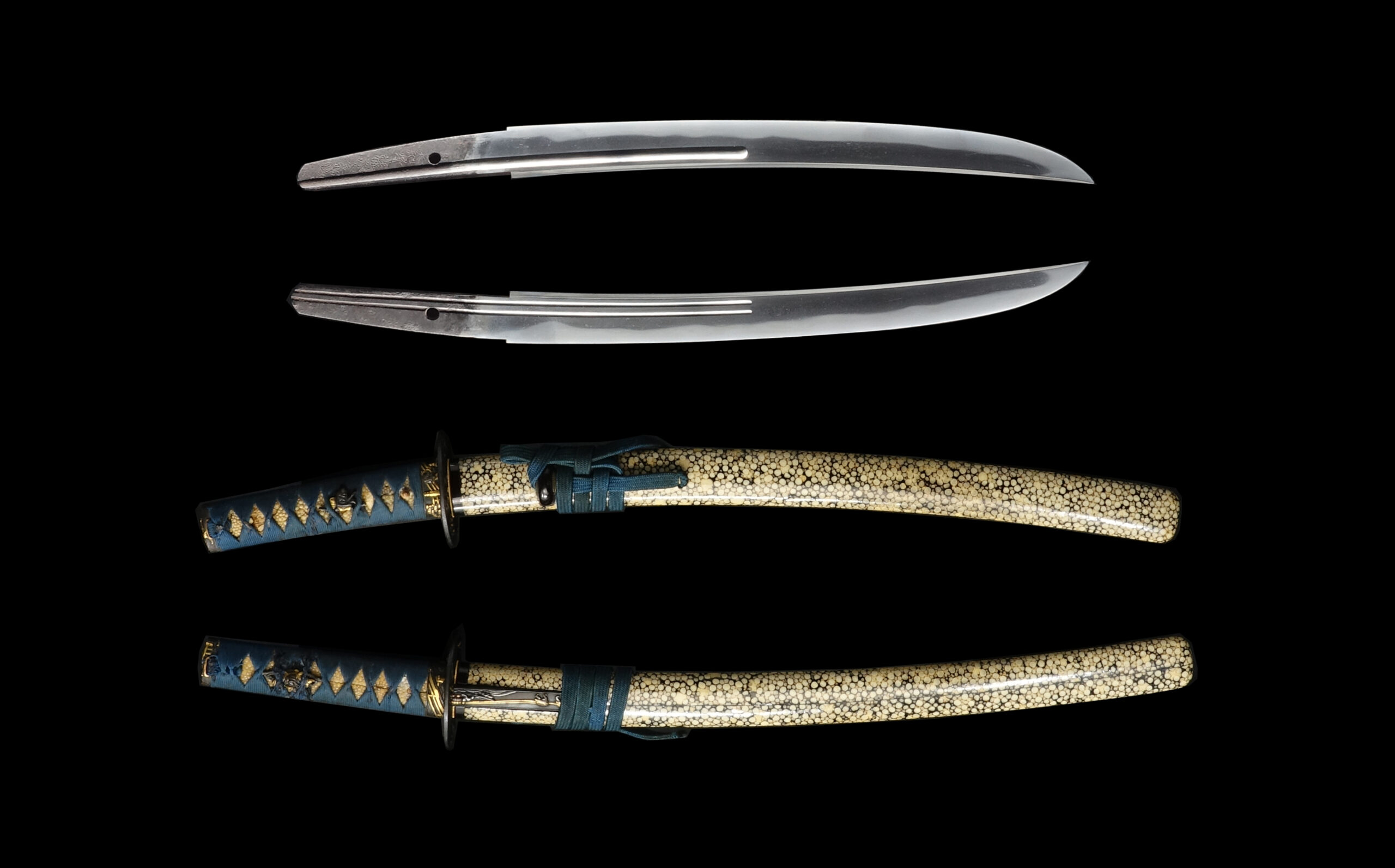 Antique Japanese Sword Daisho Attributed to Ko Namihira / signed by Kanekura NBTHK<span style="color: #ff0000;"> Hozon </span>Certificate - Image 25