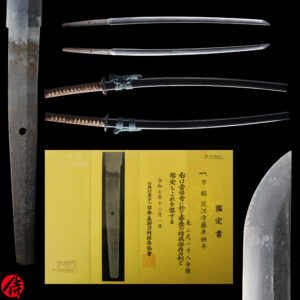 Antique Japanese Sword Katana signed by Tsuguhira<br>NBTHK<span style="color: #ff0000;"> Hozon </span>Certificate