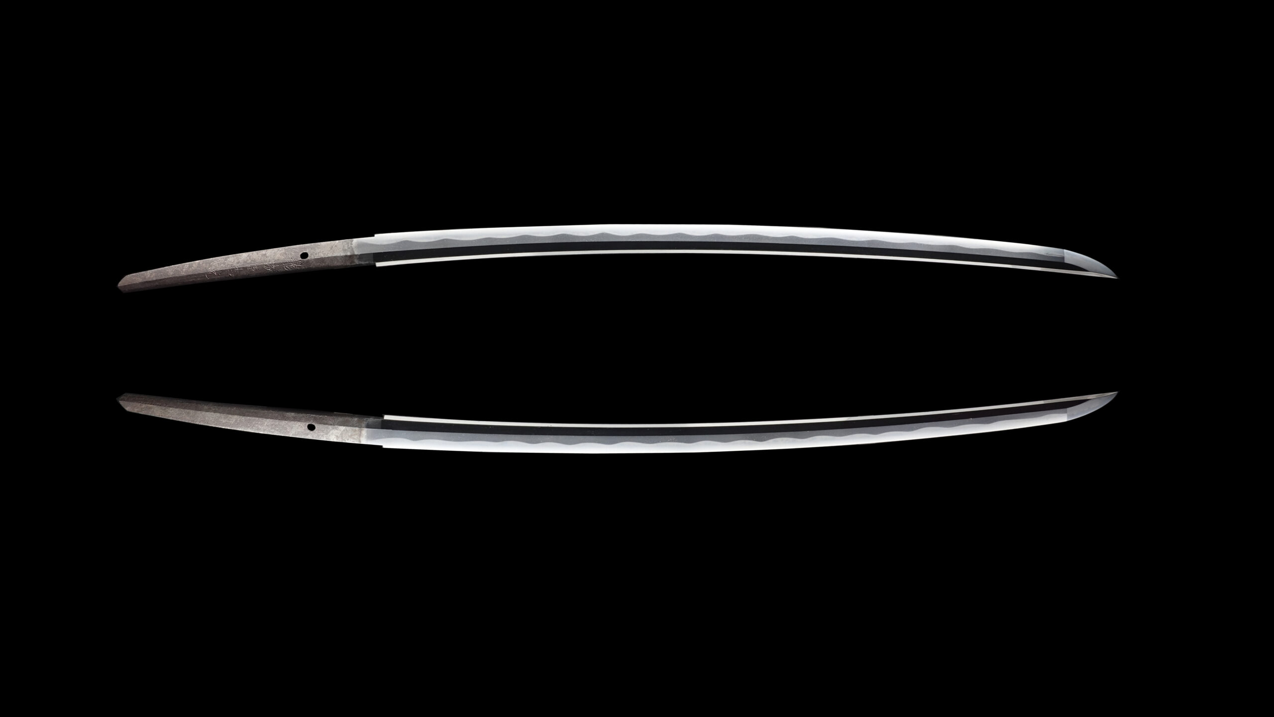 Antique Japanese Sword Katana signed by Ryujo-Shin Yoshimitsu<br>NBTHK<span style="color: #ff0000;"> Hozon </span>Certificate - Image 12