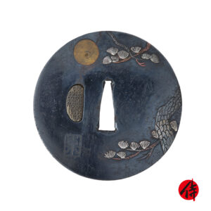 Antique Tsuba for Samurai Sword (T-897)