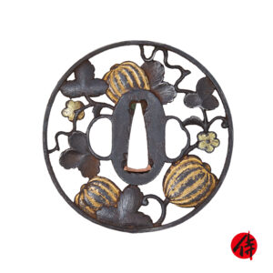 Antique Tsuba for Samurai Sword (T-890)