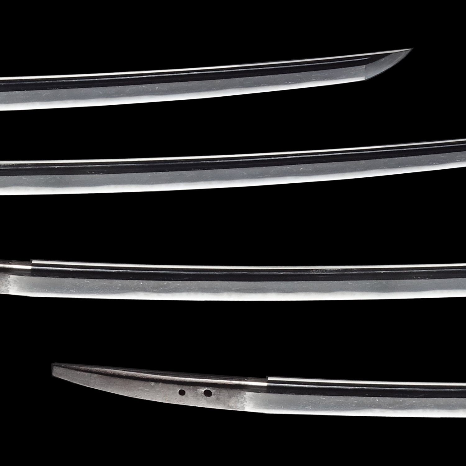 Antique Japanese Sword Katana Attributed to Hatakeda Sanemori<br><span style="color: #000000;">NBTHK <span style="color: #5accff;"><strong>JUYO TOKEN</strong></span> Certificate</span> - Image 3