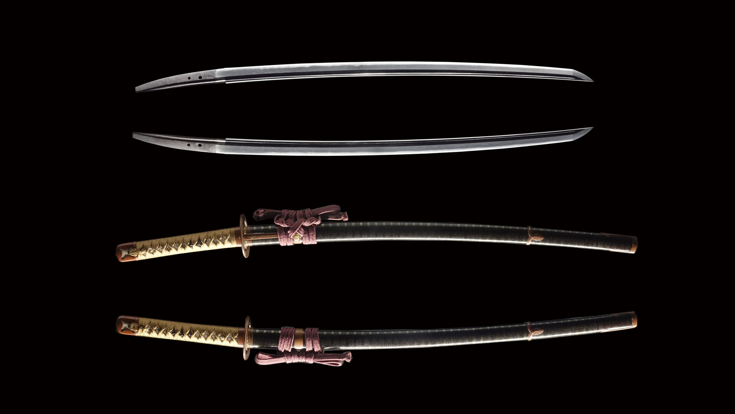 Antique Japanese Sword Katana Attributed to Hatakeda Sanemori<br><span style="color: #000000;">NBTHK <span style="color: #5accff;"><strong>JUYO TOKEN</strong></span> Certificate</span> - Image 15